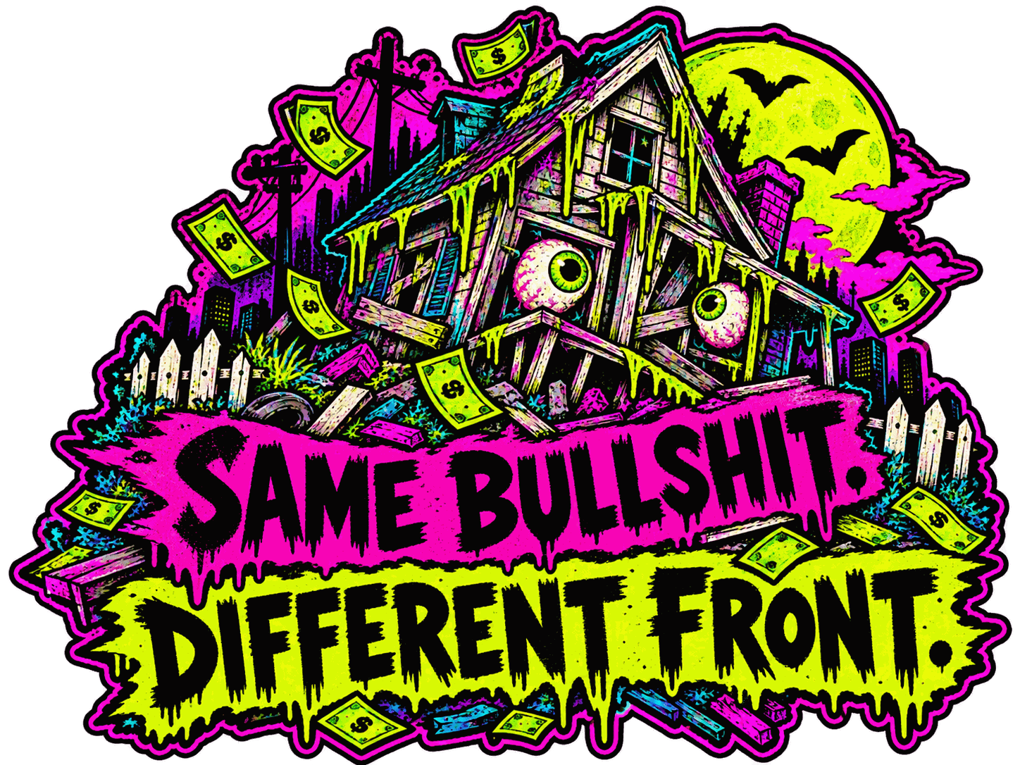 Same bullshit. Different front.